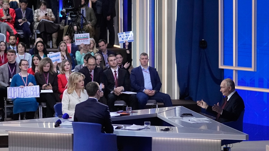 Tổng thống Putin đánh giá cao nỗ lực của ông Trump nhằm chấm dứt xung đột Ukraine