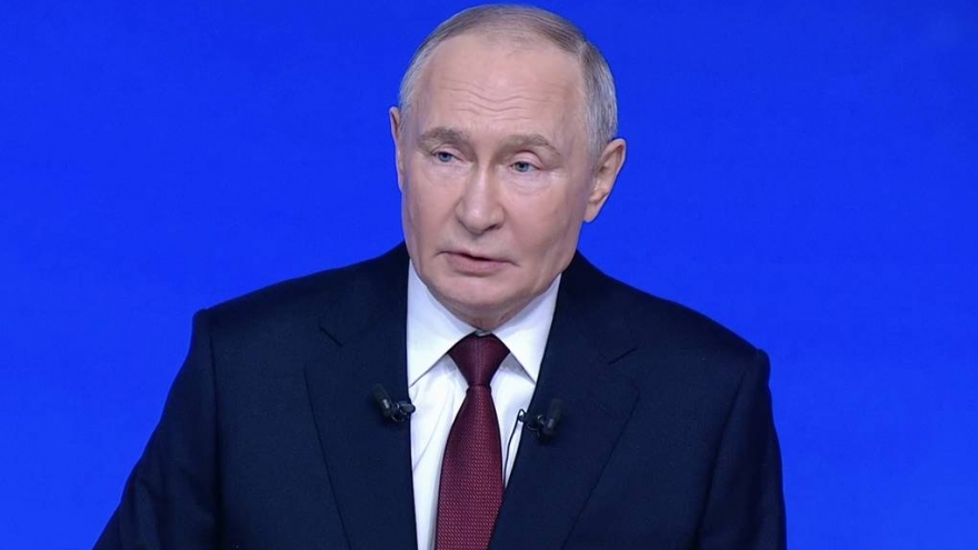 Ông Putin: Quân đội Nga đang tiến dọc toàn bộ tuyến tiếp xúc ở Ukraine