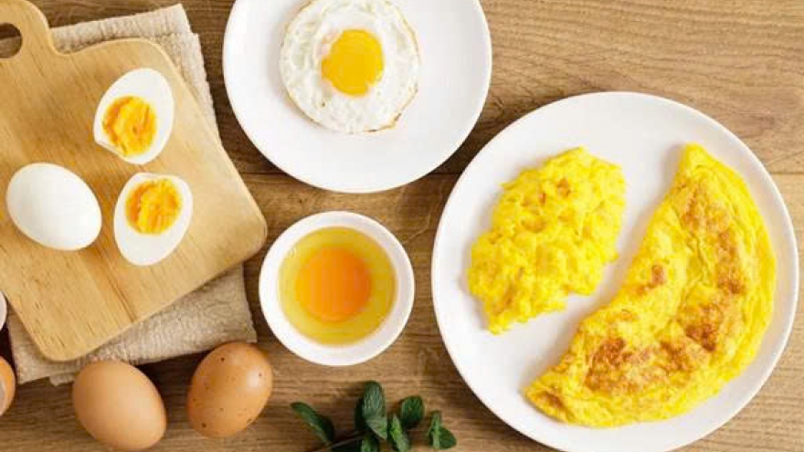 Trứng luộc hay trứng chiên tốt hơn cho sức khỏe?