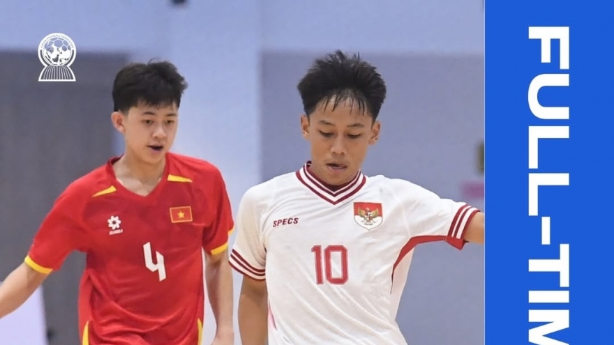 Kết quả bóng đá hôm nay 24/12: U16 Futsal Việt Nam hòa kịch tính Indonesia