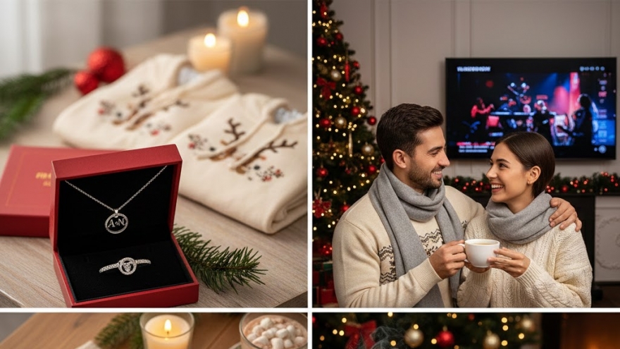 Gợi ý quà tặng "đốn tim" bạn gái dịp Giáng sinh