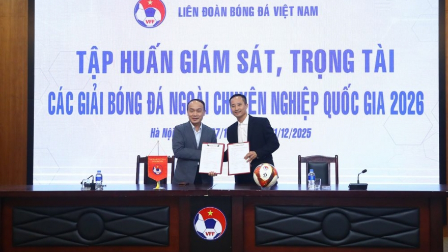 VFF tập trung cho công tác trọng tài để chuẩn bị cho năm 2026