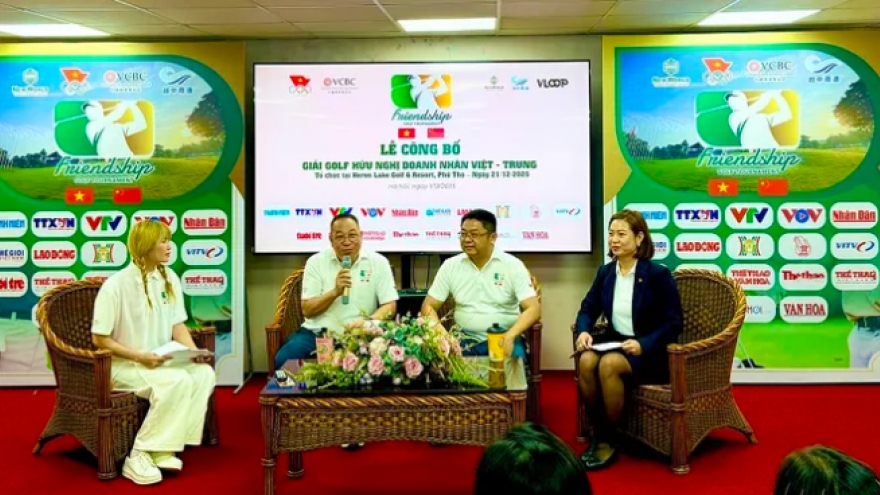 120 golfers to compete at Vietnam–China Business Friendship Golf Tourney
