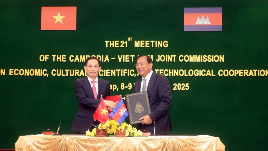 Kỳ họp thứ 21 Ủy ban hỗn hợp Việt Nam - Campuchia