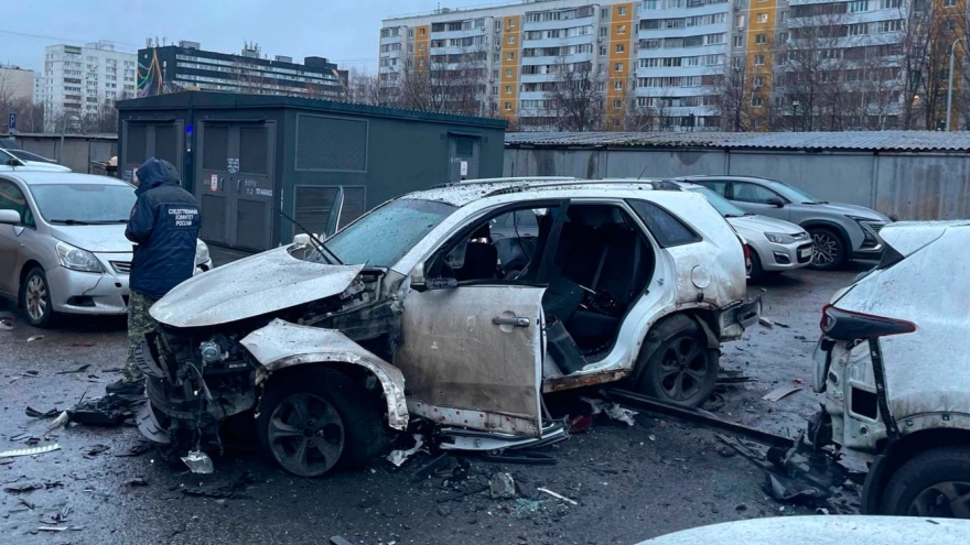 Tướng Nga bị ám sát bằng bom gài dưới gầm xe tại Moscow