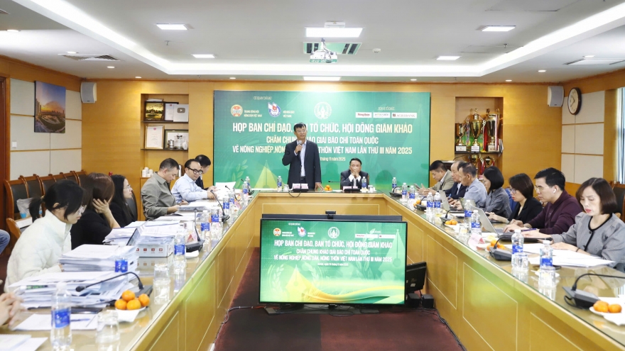 45 tác phẩm đoạt giải báo chí toàn quốc về nông nghiệp-nông dân-nông thôn năm 2025