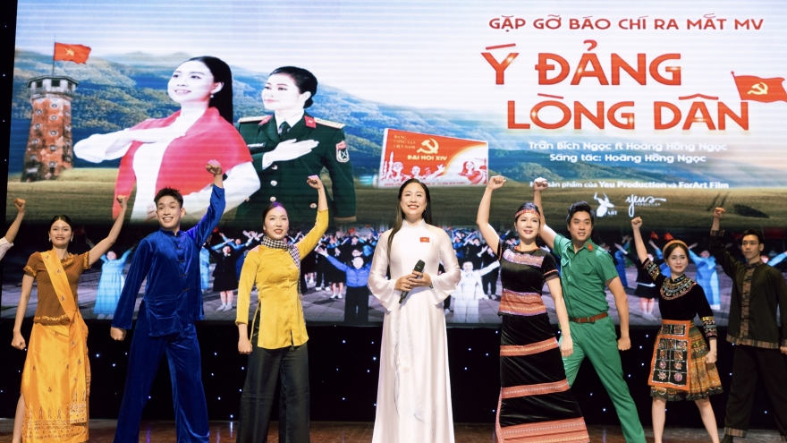 Trần Bích Ngọc ra mắt dự án âm nhạc “Ý Đảng – Lòng Dân”