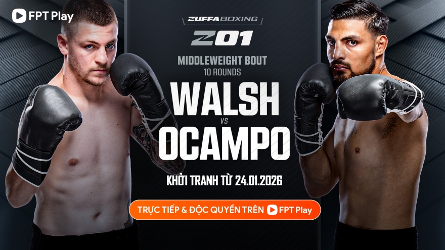 Giải quyền Anh Zuffa Boxing lần đầu “cập bến”, phát độc quyền trên FPT Play