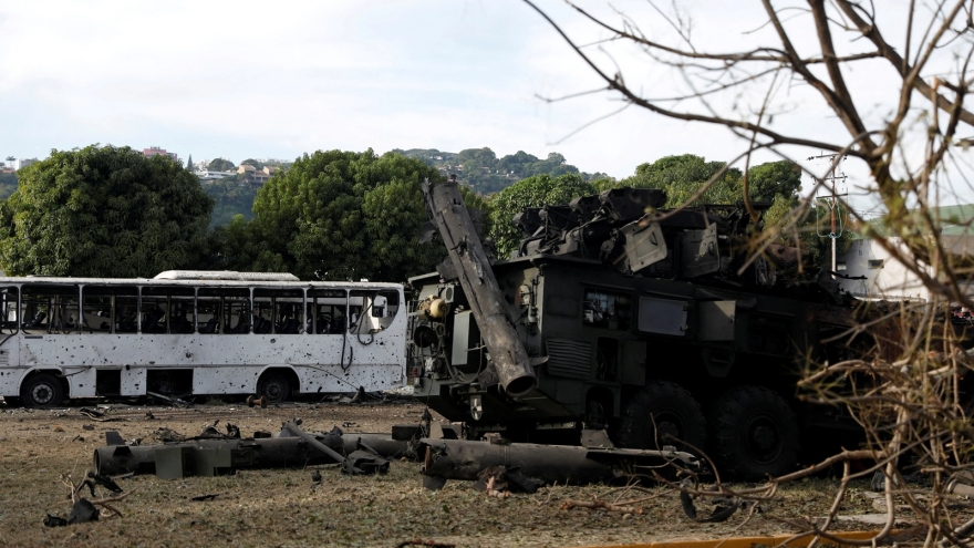 Hiện trường vụ Mỹ không kích Venezuela