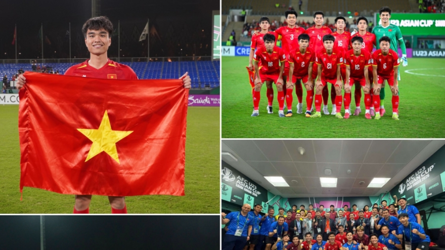 Dàn sao U23 Việt Nam “mở hội” sau chiến thắng trước U23 Hàn Quốc