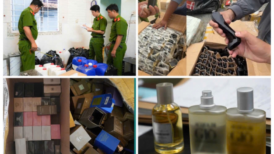 Nóng 24h ngày 10/1: Cần Thơ: Đột kích ổ nước hoa giả quy mô lớn