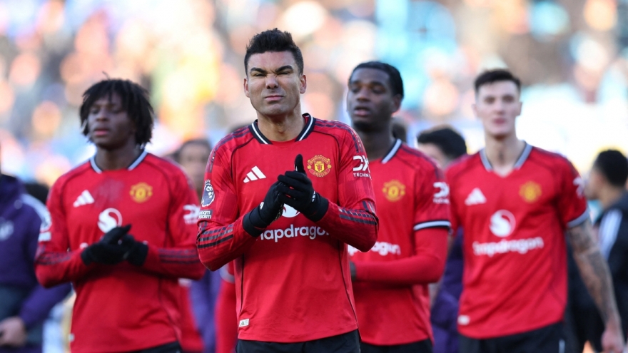 MU bất ngờ thông báo chia tay Casemiro