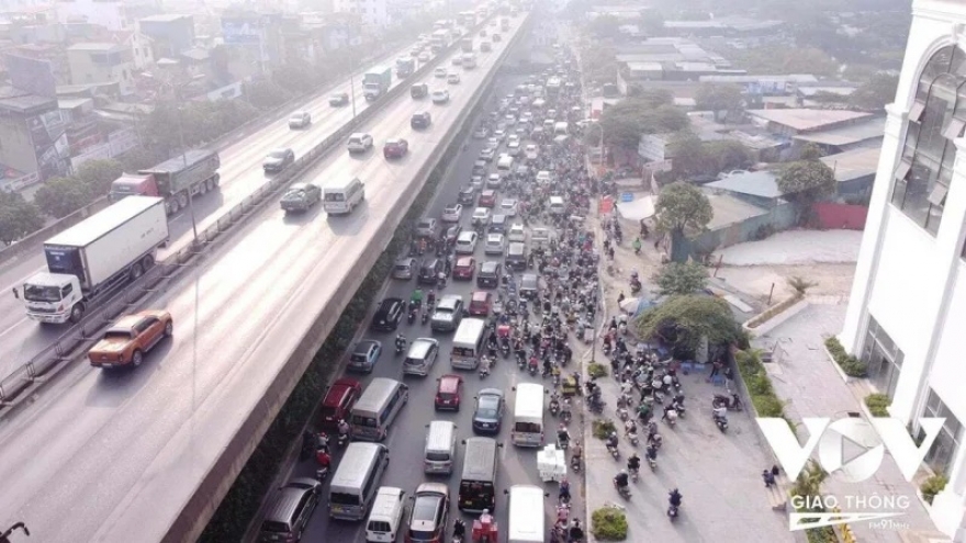 Từ 12h-24h ngày 4/1: Hà Nội cấm xe tải trên 10 tấn đi lên vành đai 3 trên cao