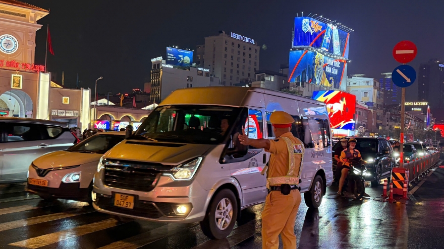 TP.HCM “mạnh tay” xử lý vi phạm, đảm bảo an toàn giao thông trước cao điểm Tết