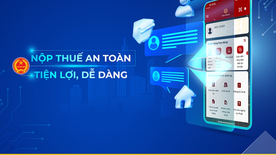 PVcomBank thanh toán nghĩa vụ tài chính đất đai trên ứng dụng eTax Mobile