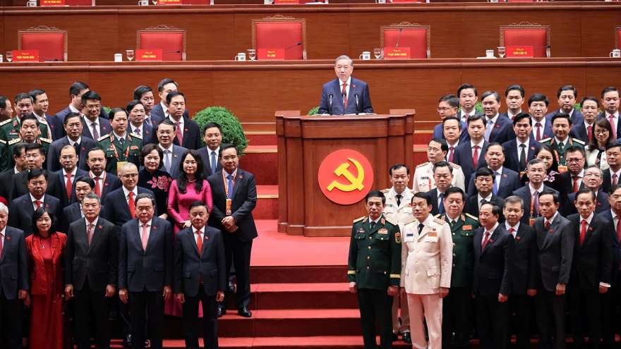 Tổng Bí thư Tô Lâm tái đắc cử, Bộ Chính trị khoá mới có 19 uỷ viên