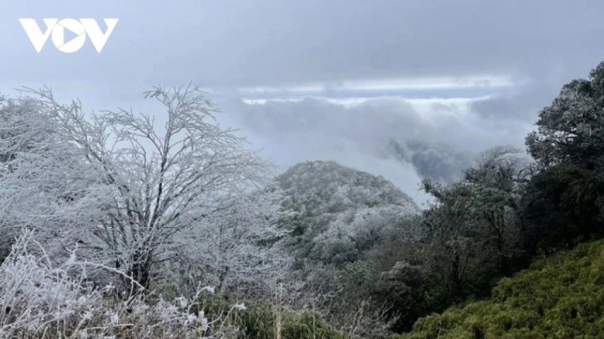 Northern Vietnam sees coldest spell since start of winter, lows even hit 0.2°C