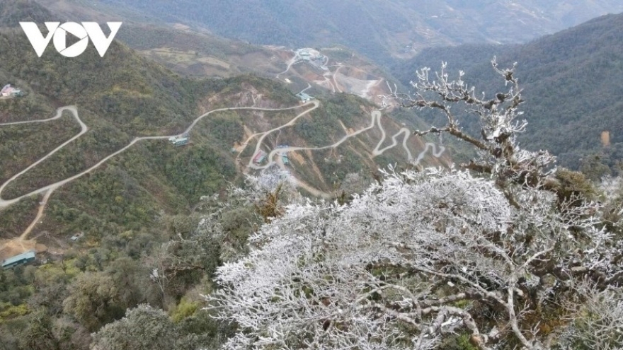 Strong cold air hits northern Vietnam, temperatures below 4°C in mountainous areas