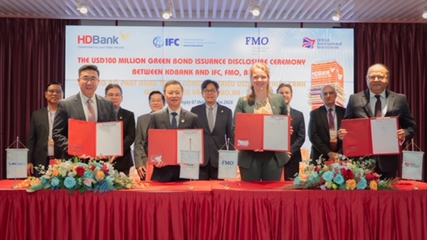 HDBank completes issuance of US$100 million green bonds to international investors