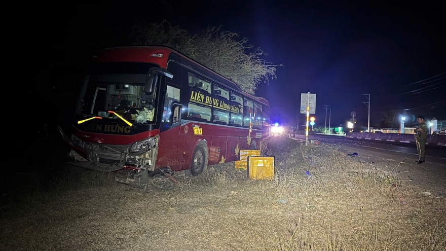 Xe khách va chạm xe máy, 1 người tử vong ở Lâm Đồng