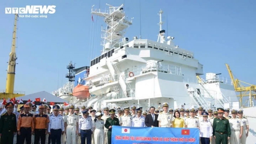 Japan Coast Guard patrol vessel Akitsushima visits Da Nang