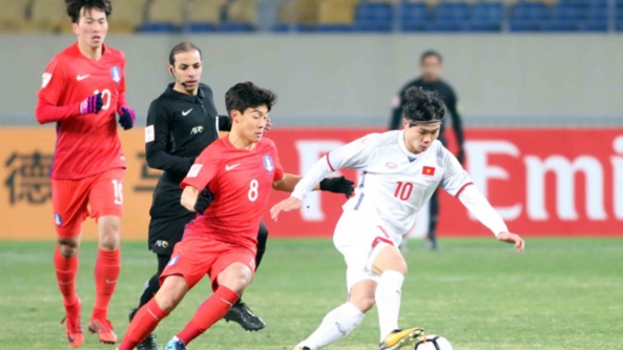 Lịch sử đối đầu U23 Việt Nam với U23 Hàn Quốc