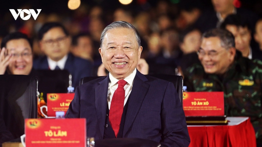 Party chief To Lam calls for unity, self-reliance and sustainable development