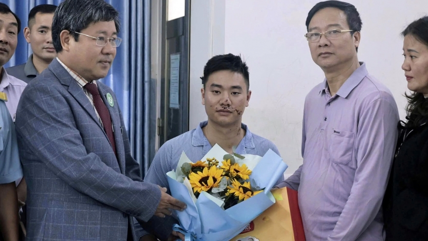 Military pilot discharged from hospital after training jet crash