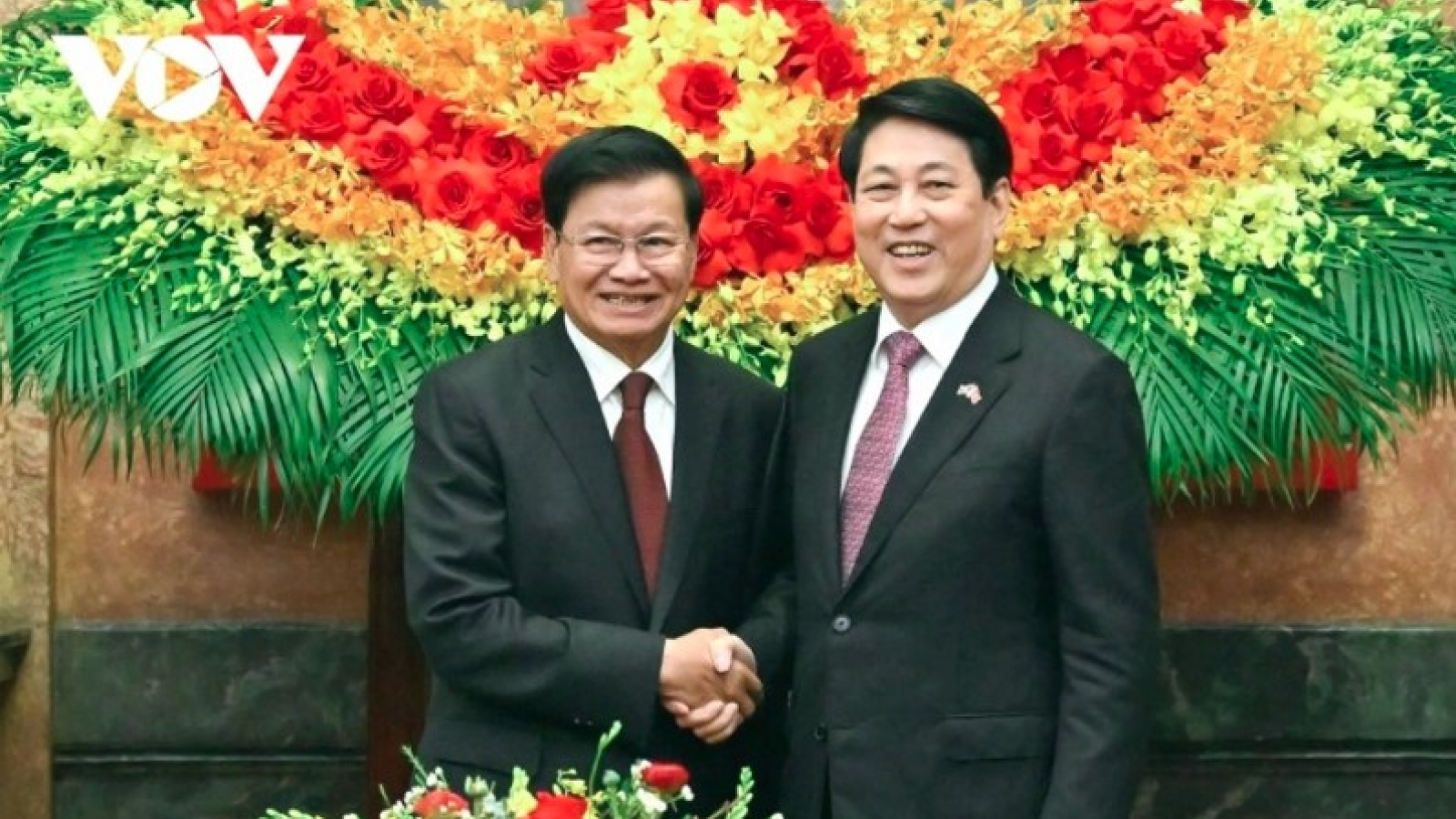 Vietnamese President highlights special solidarity with Laos