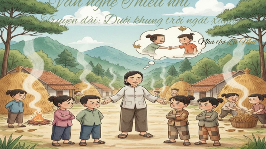 "Dưới khung trời ngát xanh" (phần 7): Đám trẻ và những "cuộc chiến" tinh nghịch