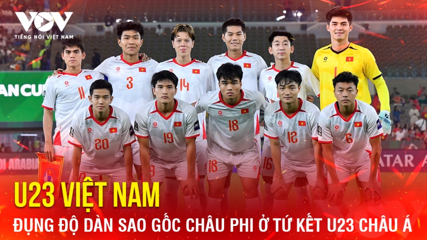 Tin bóng đá 14-1: U23 Việt Nam đụng độ dàn sao gốc châu Phi ở tứ kết U23 châu Á