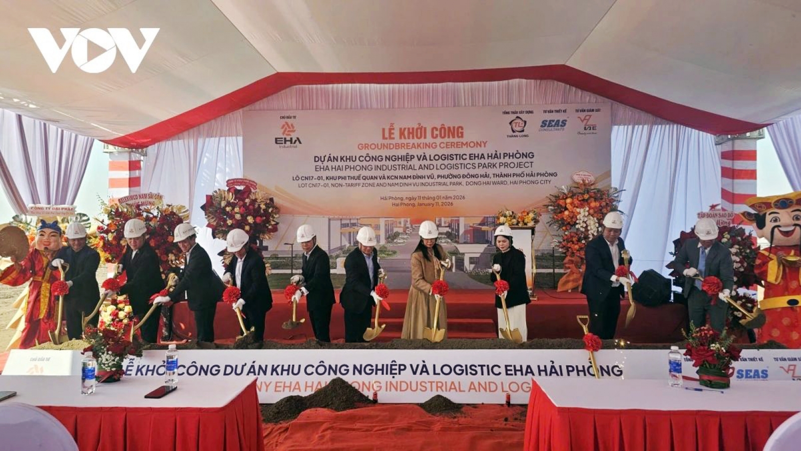US$35 million logistics project breaks ground in Hai Phong