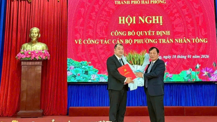 Ban Thường vụ Thành ủy Hải Phòng công bố quyết định về công tác cán bộ