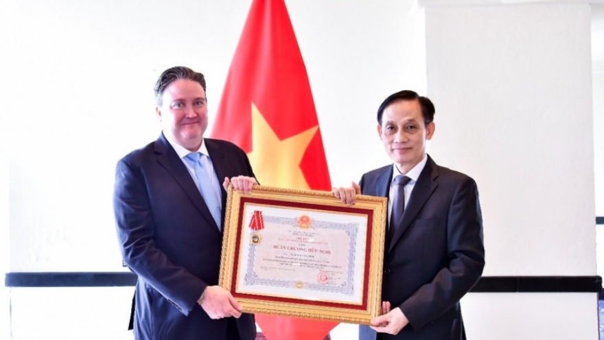 US Ambassador awarded Friendship Order