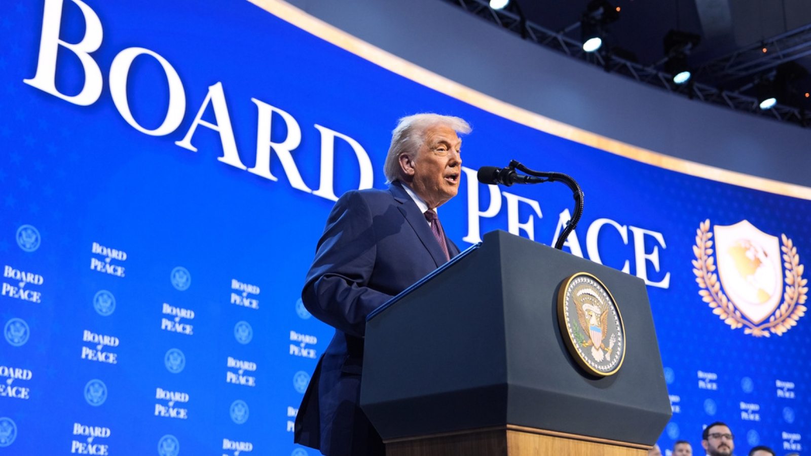 Ông Trump đưa “Hội đồng Hòa bình” trở lại tâm điểm tại Davos