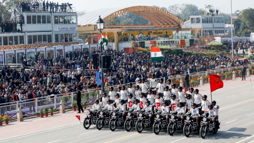 Ấn Độ tổ chức kỷ niệm 77 năm Ngày Cộng hòa