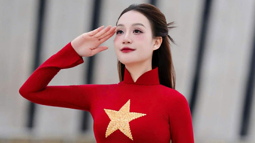 Sao Mai Thu Thủy phát hành MV mừng thành công Đại hội XIV của Đảng