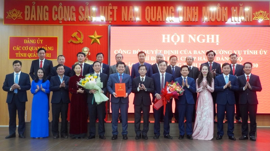 Ông Trần Vũ Khiêm làm Bí thư Đảng ủy các cơ quan Đảng tỉnh Quảng Trị