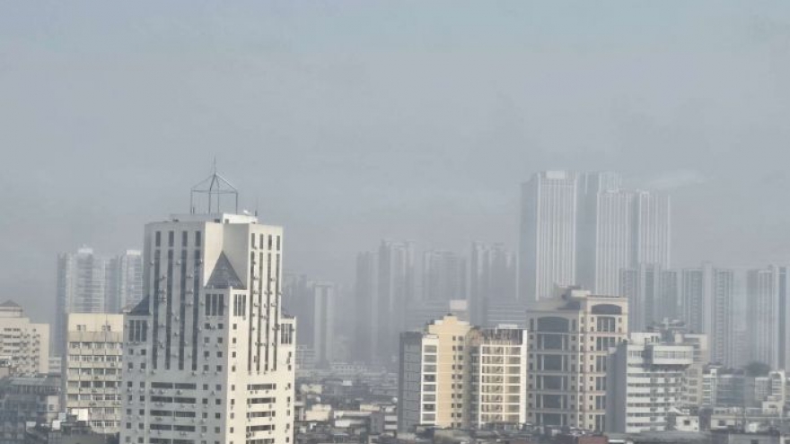 Trung Quốc: Nhiều thành phố lớn ô nhiễm bụi mịn nghiêm trọng
