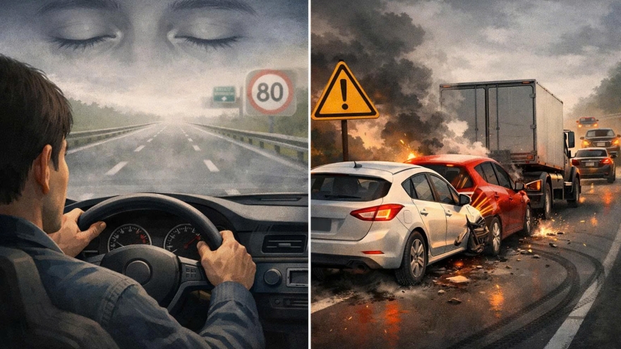 Chạy xe đường dài, làm sao để phòng tránh “thôi miên cao tốc”?