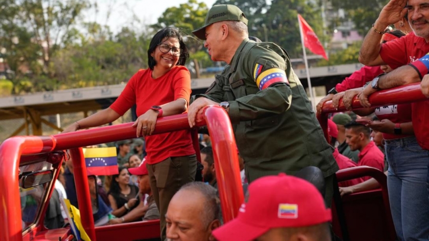 Bà Rodriguez tuyên bố Venezuela không chịu sự chi phối từ thế lực bên ngoài