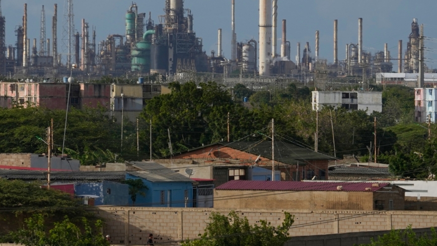 Mỹ xem xét hoán đổi dầu thô của Venezuela để bổ sung kho dự trữ chiến lược