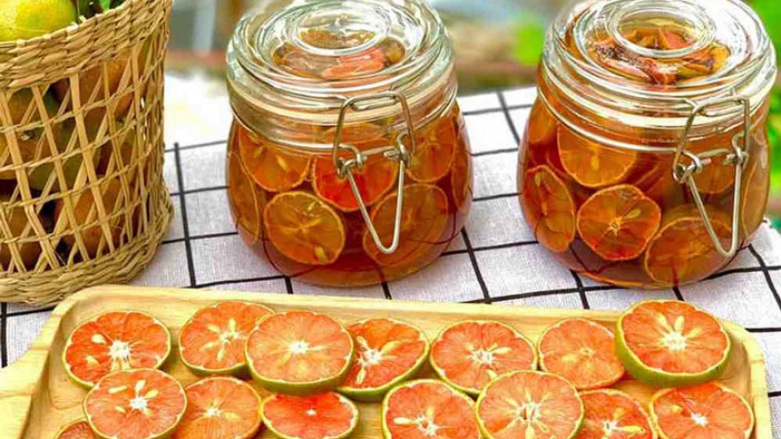 Ngoài trị ho, chanh đào ngâm mật ong còn đem lại những lợi ích gì?