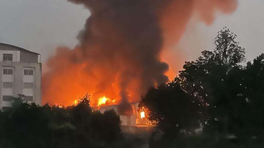 Liên tiếp xảy ra hai vụ hỏa hoạn tại Hà Nội trong tối 10/1