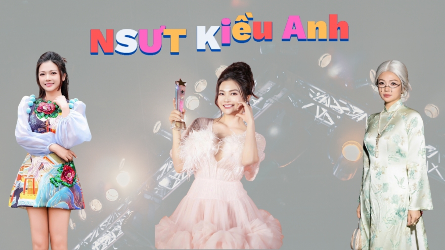 NSƯT Kiều Anh gây chú ý với nhan sắc “công chúa U50” trong "Gia đình trái dấu"