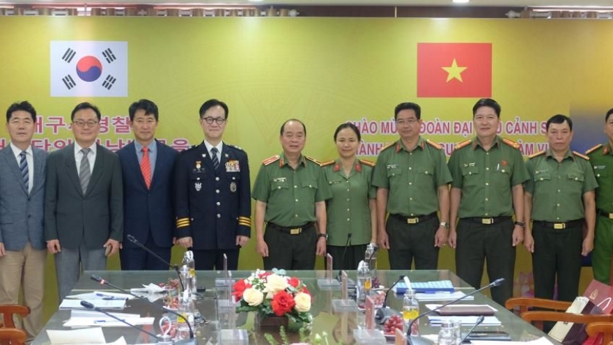 Da Nang, Daegu police strengthen public security cooperation