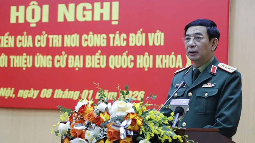 Giới thiệu Đại tướng Phan Văn Giang ứng cử đại biểu Quốc hội khóa XVI