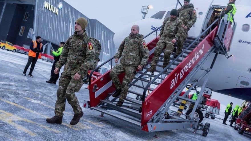 Đan Mạch điều thêm quân tới Greenland giữa căng thẳng với Tổng thống Trump