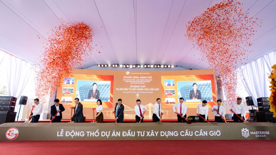 Chính thức động thổ 2 dự án hạ tầng giao thông trọng điểm: Cầu Phú Mỹ 2 và Cần Giờ