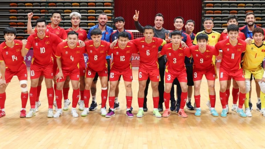 ĐT futsal Việt Nam có thể chạm trán chủ nhà Thái Lan ngay ở vòng bảng